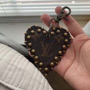 Louis Vuitton refurbished keychain